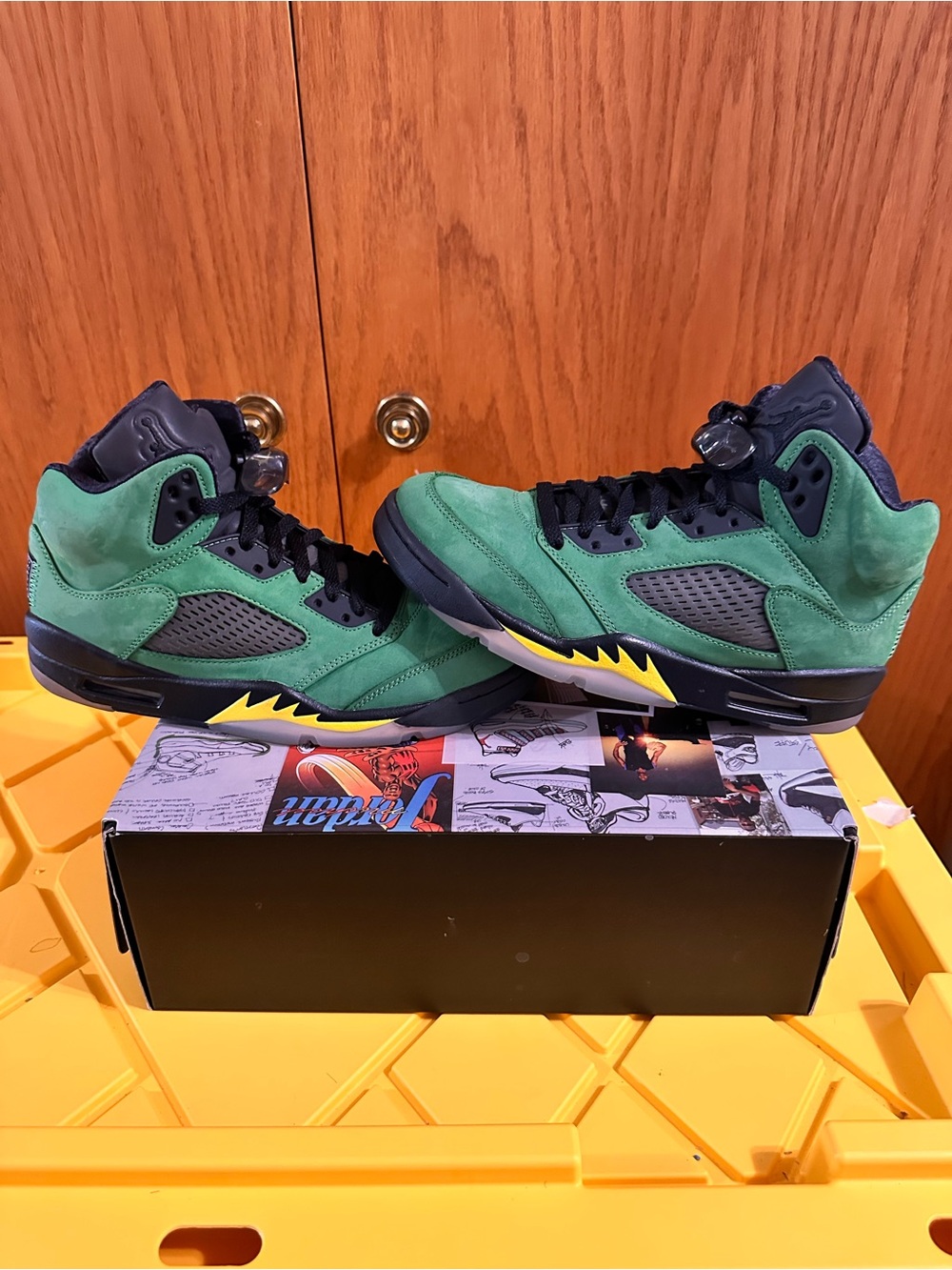 Air Jordan 5 Retro SE Oregon CK6631-307 Men Size 8.5